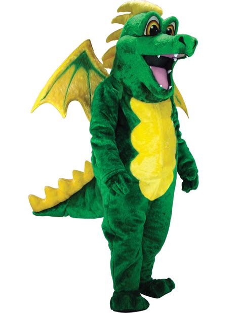 Making a statement with an eco-friendly dragon mascot dress